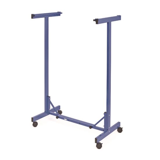 Expandable Blueprint Storage Cabinet Mobile Plan Center, Assorted Document Sizes, 20.5" x 28" to 46.5" x 50.75", Blue1