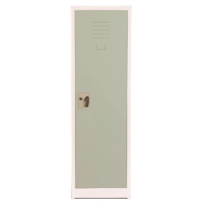 Steel Storage Locker, 1 Compartment, 15 x 15 x 48, Misty Green1