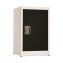 Steel Storage Locker, 1 Compartment, 15 x 15 x 24, Black1