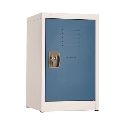 Steel Storage Locker, 1 Compartment, 15 x 15 x 24, Blue1