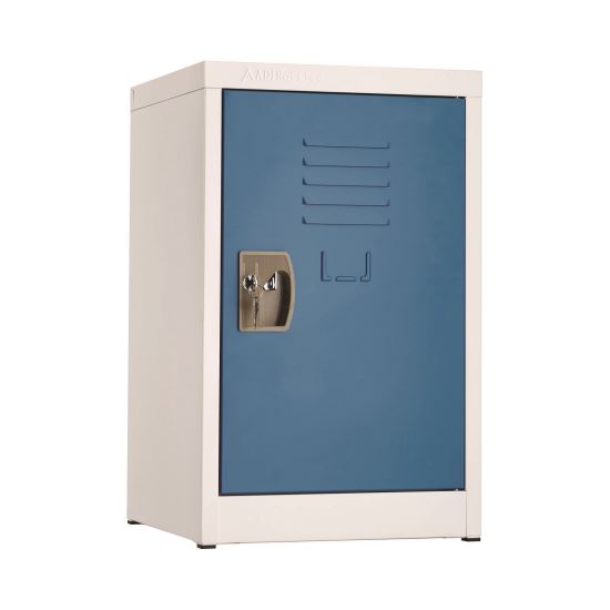 Steel Storage Locker, 1 Compartment, 15 x 15 x 24, Blue1