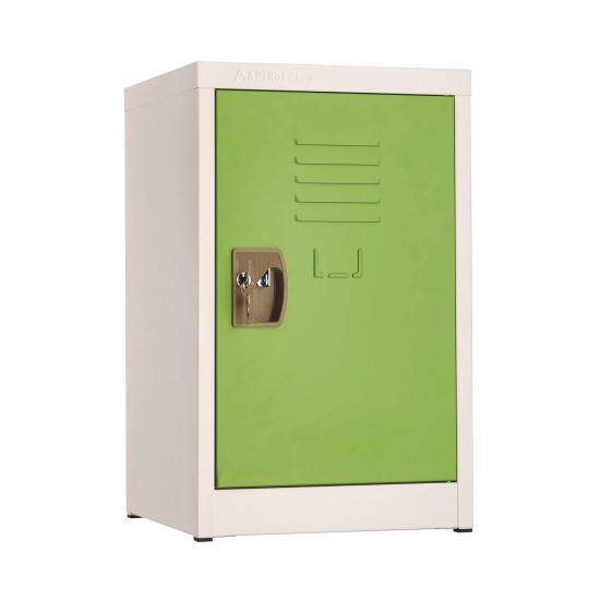 Steel Storage Locker, 1 Compartment, 15 x 15 x 24, Green1