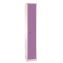 Steel Storage Locker, 1 Compartment, 12 x 12 x 72, Purple1