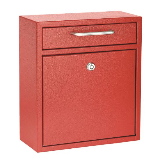 Medium Ultimate Wall Mounted Mail Box, 10.4 x 4.5 x 12, Red1