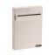 Large Wall Mounted Weatherproof Steel Secure Drop Box, 11 x 2.4 x 16, White1