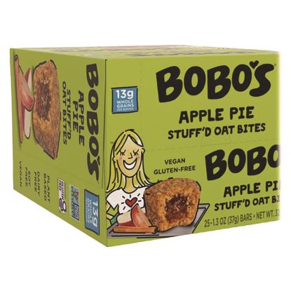 Stuff'D Apple Pie Oat Bites, 1.3 oz Bar, 25/Box1