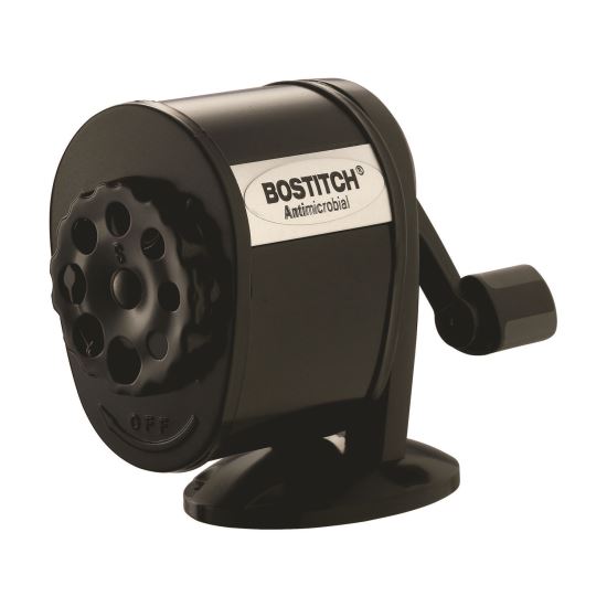 Manual Pencil Sharpener, 2.68 x 4.33 x 5.43, Black, 12/Carton1