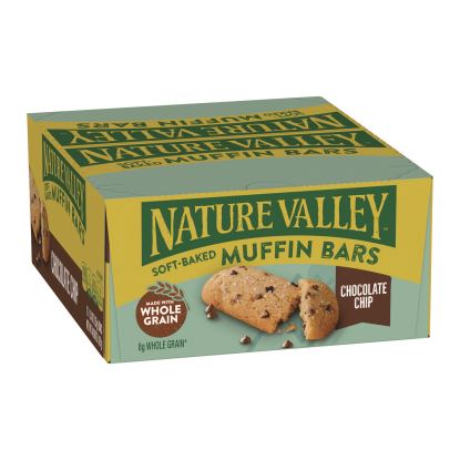 Chocolate Chip Soft-Baked Muffin Bar, 1.24 oz Bar, 12/Box1