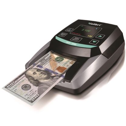 KCD-2000 Counterfeit Detector, IR Detector; Magnetic Strip Detection; UV Light, U.S. Currency, 5 x 6 x 5, Black/Gray1