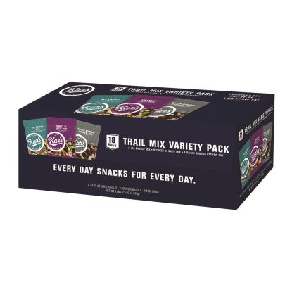 Trail Mix Variety Pack, Assorted Flavors, 18 Bags/Carton1