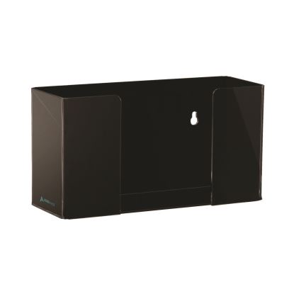 Acrylic Glove Dispenser, Single Box Capacity, 10.2 x 3.5 x 5.3, Black1