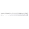 Transparent Shatter-Resistant Plastic Ruler, Standard/Metric, 12" Long, Clear1