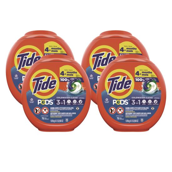 PODS Laundry Detergent, Tide Original, 76 Pods1