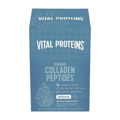 Collagen Peptides Powder, Unflavored, 0.3 oz Packet, 20/Box1