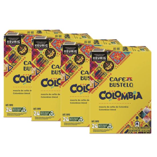 100 Percent Colombian K-Cups, 96/Carton1