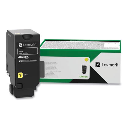 Lexmark Yellow Return Program Toner Cartridge for US Government (7000 Yield) (TAA Compliant Version of 74C1SY0) 1