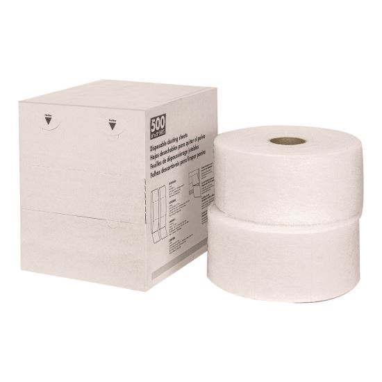 TrapEze Disposable Dusting Sheets, 8" x 6", 250 Sheets/Roll, 2 Rolls/Carton1