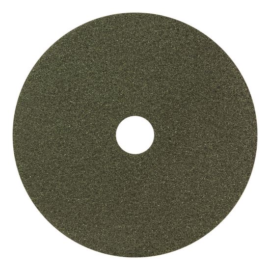 Black Diamond 3000 Grit Diamond Pad, 14" Diameter, Black/Green, 2/Carton1