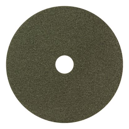 Black Diamond 3000 Grit Diamond Pad, 13" Diameter, Black/Green, 2/Carton1