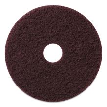 Stripping Pads, 20" Diameter, Burgundy, 5/Carton1