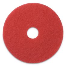 Buffing Pads, 14" Diameter, Red, 5/Carton1