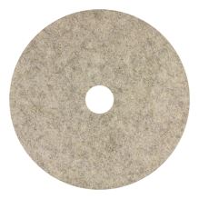 Combo Burnishing Pads, 28" Diameter, Gray, 5/Carton1