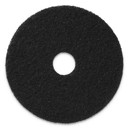 Stripping Pads, 19" Diameter, Black, 5/Carton1