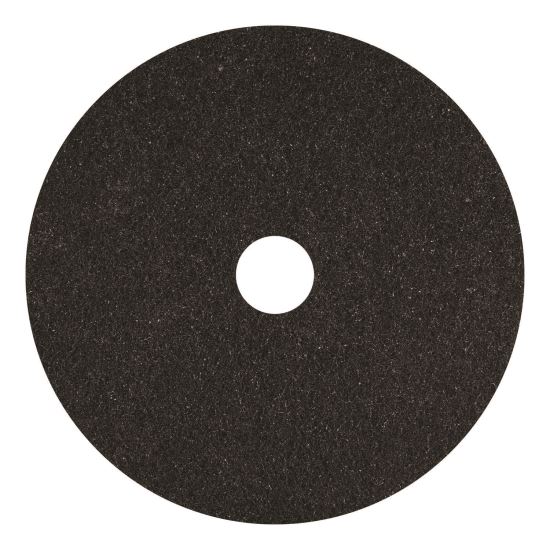 Stripping Pads, 15" Diameter, Black, 5/Carton1