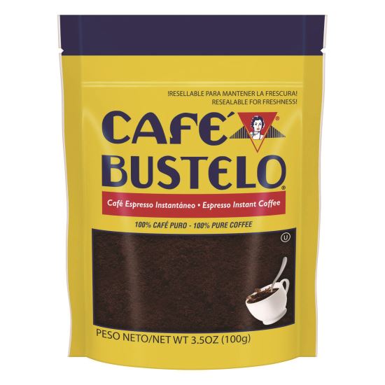 Cafe Bustelo Instant Coffee, Espresso, 3.5 oz Packet1