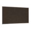 Natural Cork Bulletin Board with Aluminum Frame, 87.91" x 48.5", Chocolate Surface, Satin Aluminum Frame1