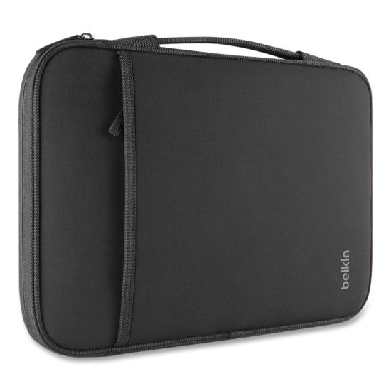 Neoprene Laptop Sleeve, Fits Device Up to 13", Black1