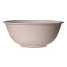 Vanguard Renewable and Compostable Sugarcane Bowls, 46 oz, White, 400/Carton1