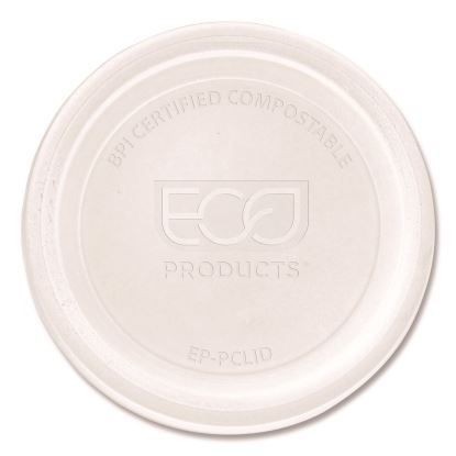 Compostable Clear PLA Plastic Portion Cup Lids, Fits 2 oz to 4 oz Portion Cup, Clear, 2,000/Carton1