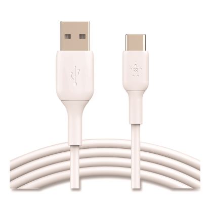 BOOST CHARGE USB-C to USB-A Cable, 3.3 ft, White, 2/Pack1