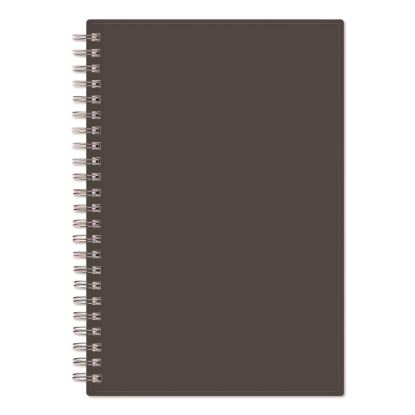 Collegiate Academic Year Weekly/Monthly Planner, 8 x 5, Charcoal Gray Cover, 12-Month: July 2024 to June 20251