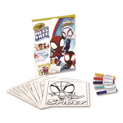 Spidey and His Amazing Friends Color Wonder Kit, (18) Action-Packed Coloring Pages; (5) Spider-Man Collection Markers1