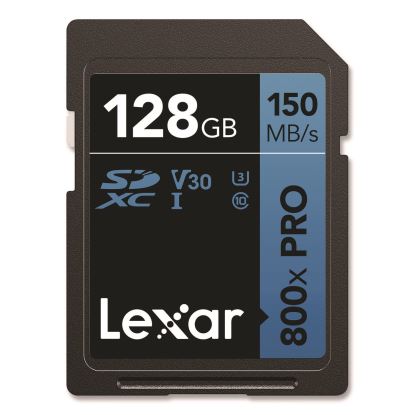 High-Performance PRO BLUE Series SDXC Memory Card, UHS-I V30 U1 Class 10, 128 GB1