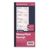 Money/Rent Receipt Book, Two-Part Carbonless, 4.75 x 2.75, 200 Forms Total2