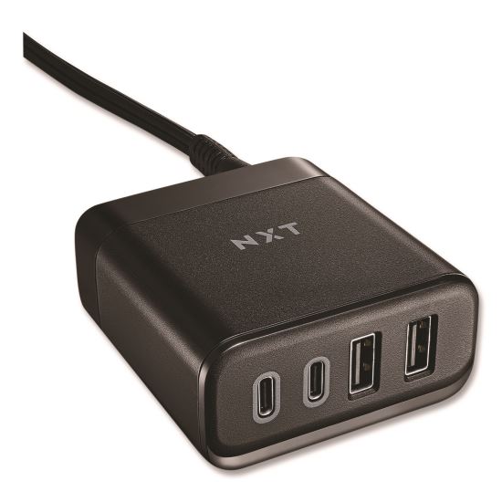 4-Port USB Charger, Black1