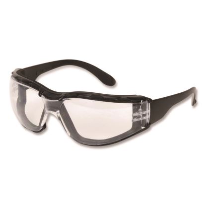 Zenon Z12 Polycarbonate Safety Glasses, Black Nylon Frame, Clear Polycarbonate Lens1