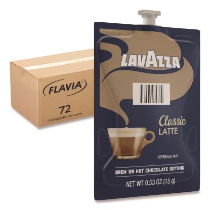 Lavazza Classic Latte, Classic, 0.53 oz Pouch, 72/Carton1