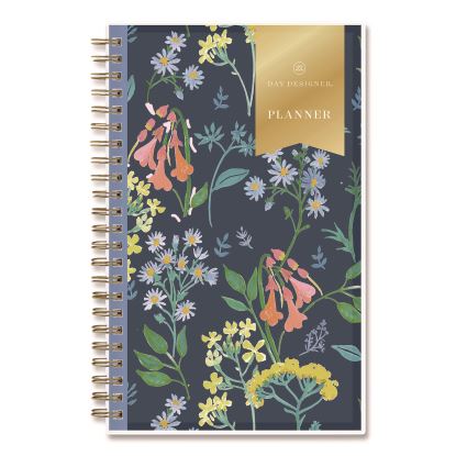 Day Designer Meadow Weekly/Monthly Planner, Wildflowers Artwork, 8 x 5, Multicolor Cover, 12-Month (Jan to Dec): 20251