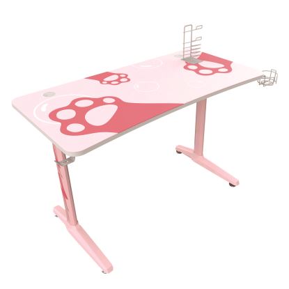 Cute Gaming Desk, 47" x 23.63" x 30.13", Pink1