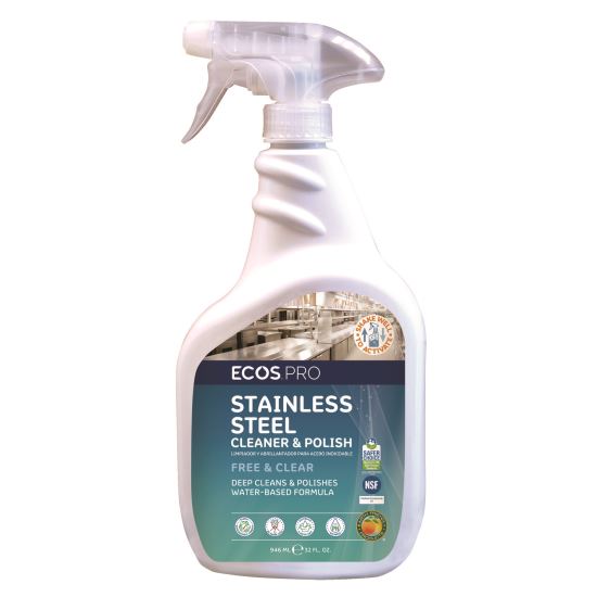 Stainless Steel Cleaner and Polish, 32 oz Spray1