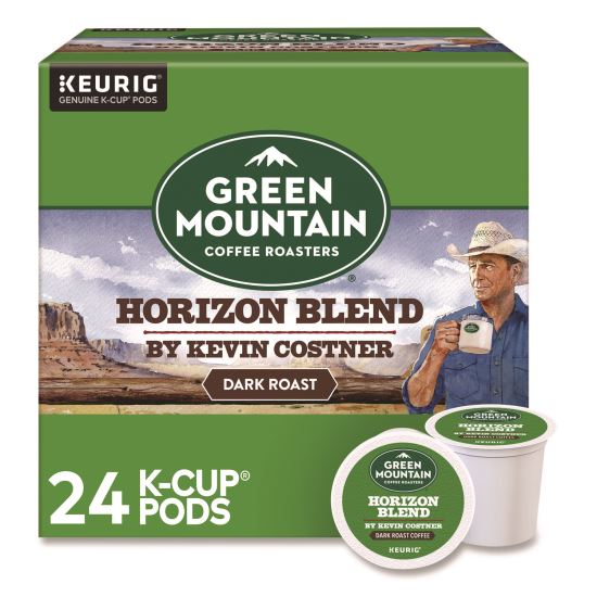 Horizon Blend by Kevin Costner Coffee K-Cups, 0.37 oz, 24/Box1