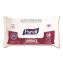 Foodservice Surface Sanitizing Wipes, 1-Ply, 7.4 x 9, Fragrance Free, White, 72 Wipes/Resealable Pack1
