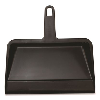 Value-Plus Dustpan, 12" x 11", Polypropylene, Black1