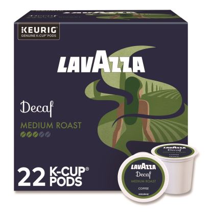 Lavazza Classico Coffee K-Cups, Decaf, 0.41 oz, 22/Box1