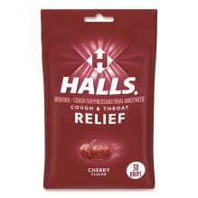 Relief Menthol Cough Suppressant - Oral Anesthetic, Cherry, 30/Pack1