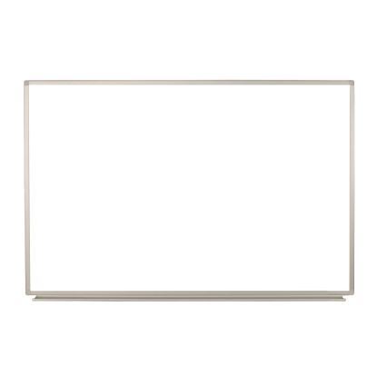 Wall-Mounted Magnetic Whiteboard, 36" x 24", White Surface, Silver Aluminum Frame1